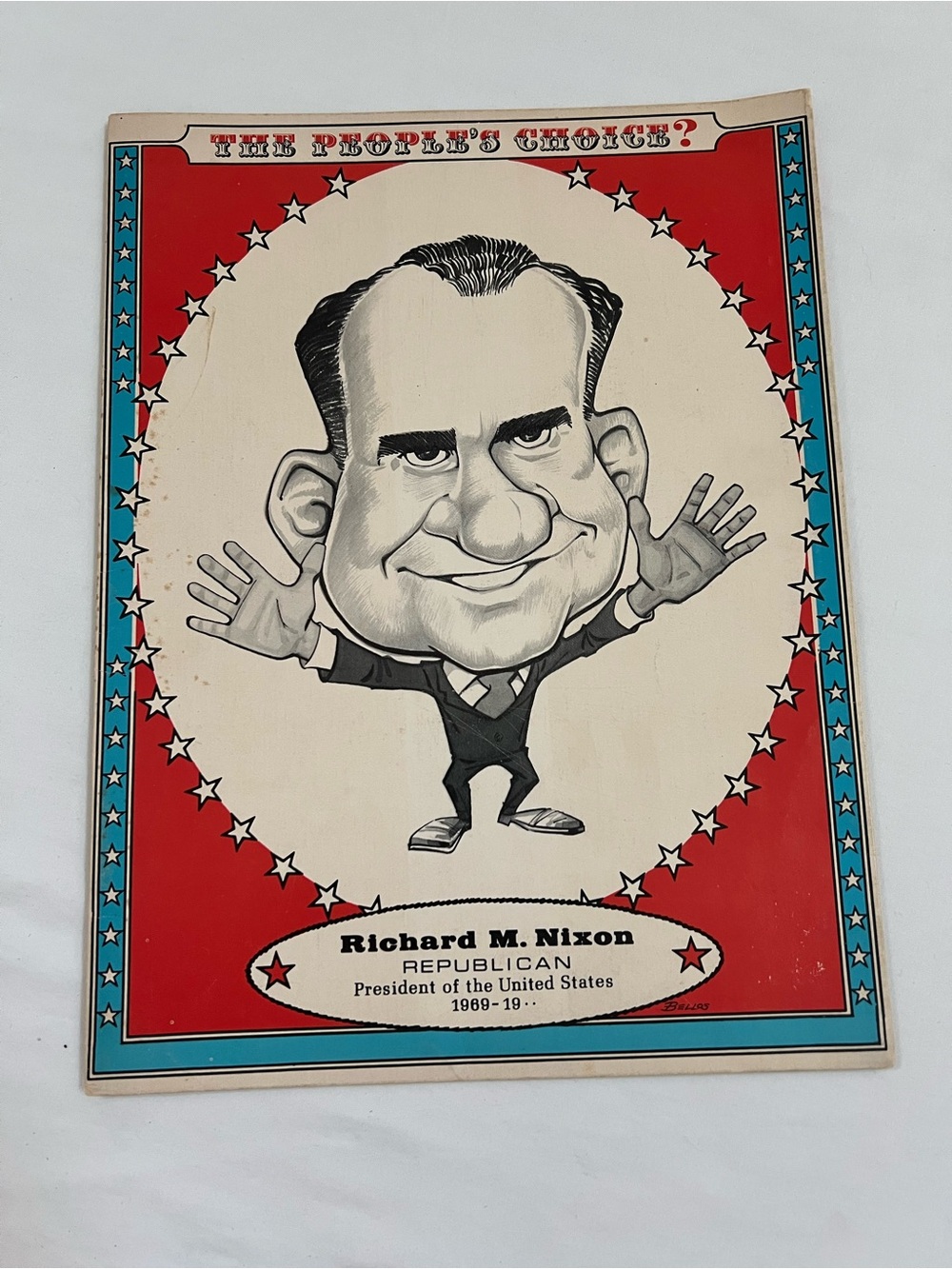 Richard M. Nixon Pocket Folder The People’s Choice? Republican President 1969